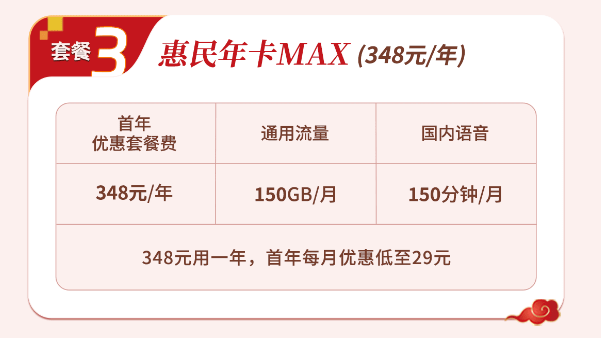 广电惠民年卡MAX（348元/年）